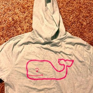 Vineyard Vines hooded long sleeve shirt